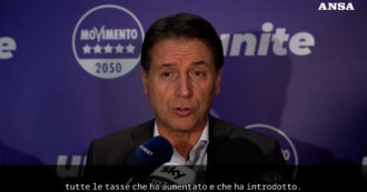 Copertina di Patrimoniale, Conte: “Per M5s non è all’ordine del giorno. Meloni guardi tutte le tasse che ha introdotto”