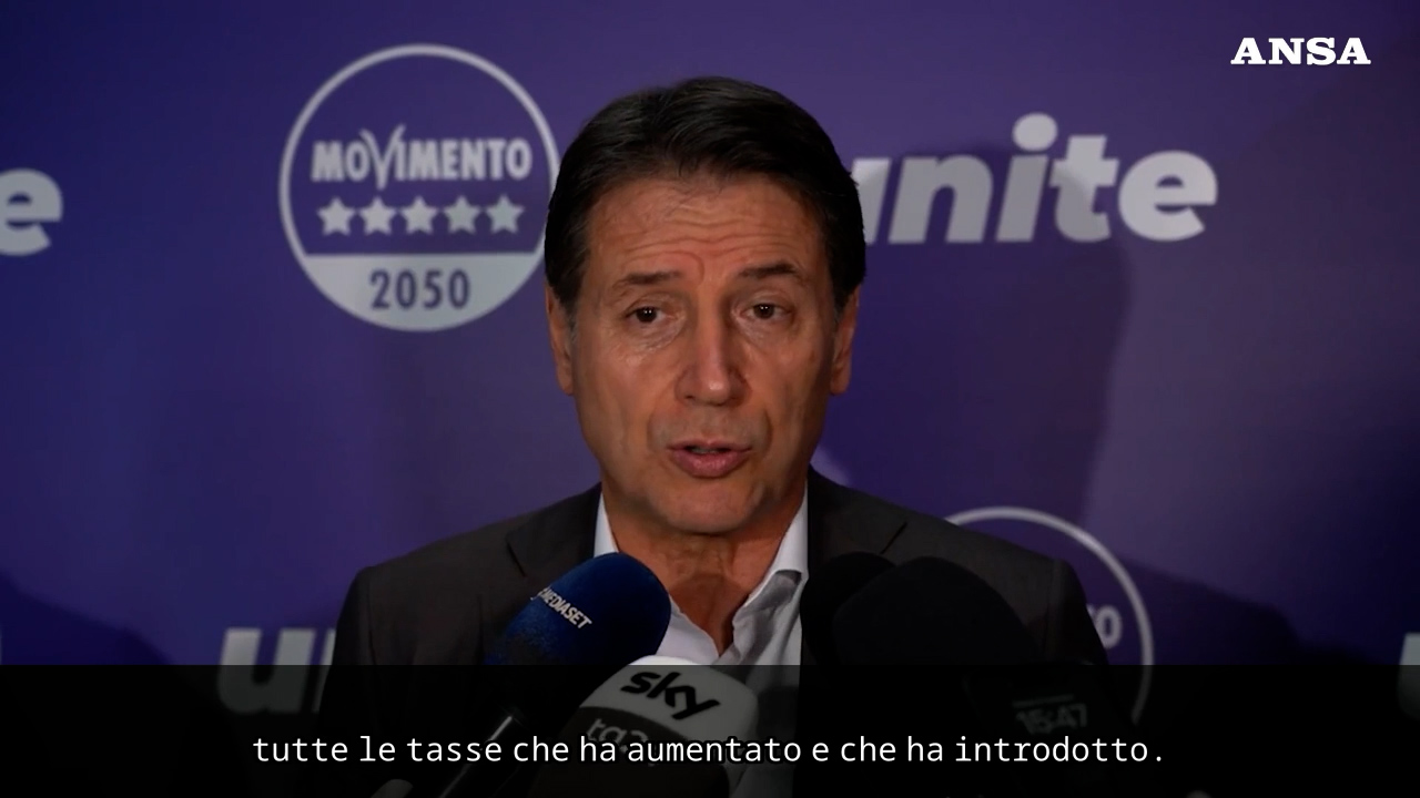 Patrimoniale, Conte: “Per M5s non è all’ordine del giorno. Meloni guardi tutte le tasse che ha introdotto” Patrimoniale, Conte: “Per M5s non è all’ordine del giorno. Meloni guardi tutte le tasse che ha introdotto”