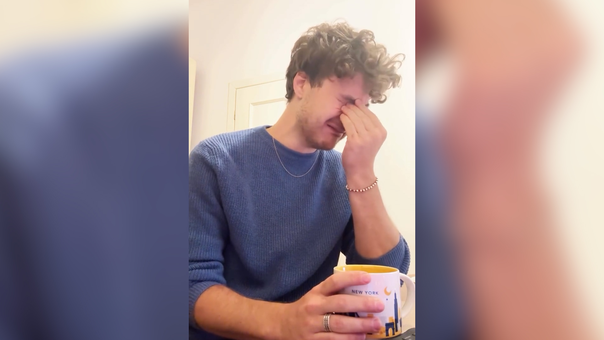 “Non mi permettono di amare la mia ragazza iraniana. Io ti sposo pure, così puoi essere libera”: Niccolò Califano in lacrime. Lo sfogo dell’ex concorrente di Masterchef contro le istituzioni