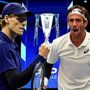 Copertina di Tocca a Sinner e Musetti: per la prima volta due azzurri in campo alle Atp Finals | Il programma di oggi