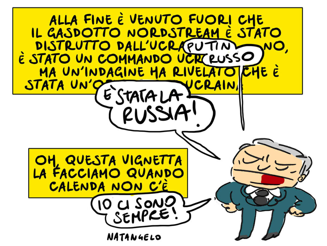 La vignetta di Natangelo