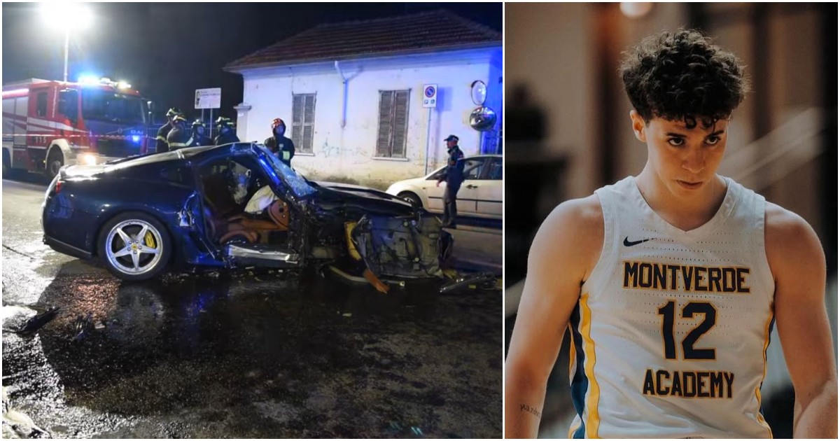 Perde il controllo della Ferrari e finisce contro un muro: il cestista Matteo Bettanti ricoverato in gravi condizioni