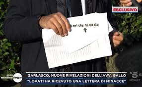 “È meglio che ti stai zitto”: la lettera di minacce “pesantissima” all’avvocato Lovati. Il collega Gallo a Mattino Cinque: “Forse mi pedinano” “È meglio che ti stai zitto”: la lettera di minacce “pesantissima” all’avvocato Lovati. Il collega Gallo a Mattino Cinque: “Forse mi pedinano”