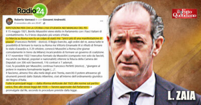 Copertina di Zaia si smarca da Vannacci: “Le leggi razziali sono una piaga che non riusciremo mai a cancellare”