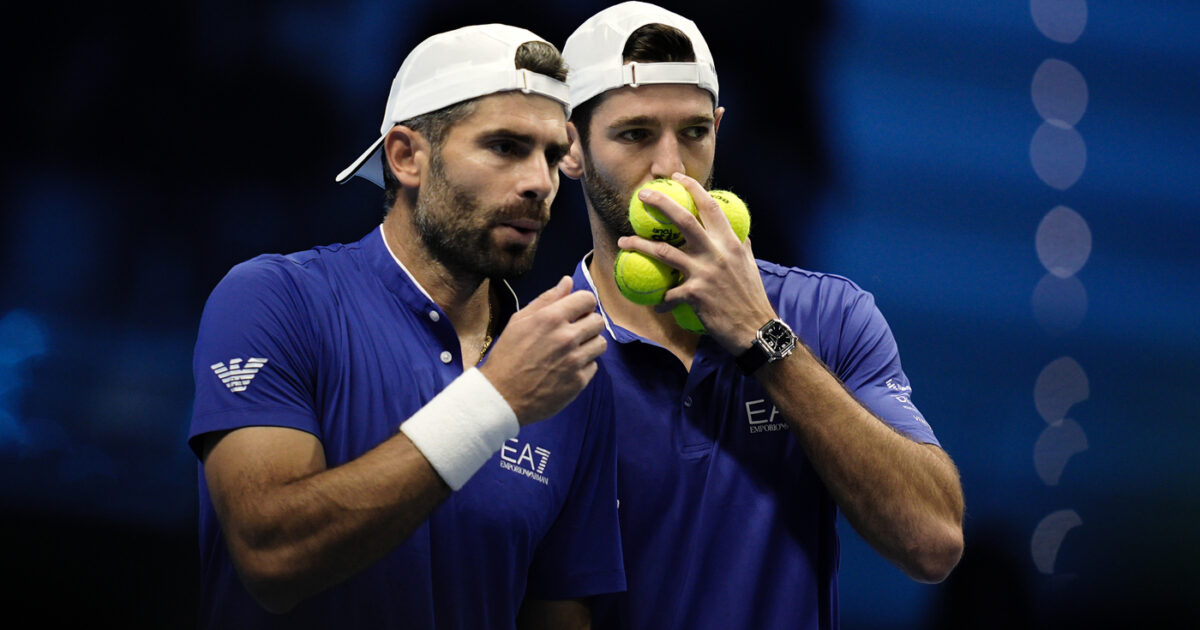 Bolelli e Vavassori si prendono la scena a Torino: selfie, abbracci e vittorie, sono già in semifinale alle Atp Finals