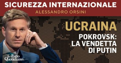Copertina di Sicurezza internazionale, Pokrovsk: la vendetta di Putin. La diretta con Alessandro Orsini