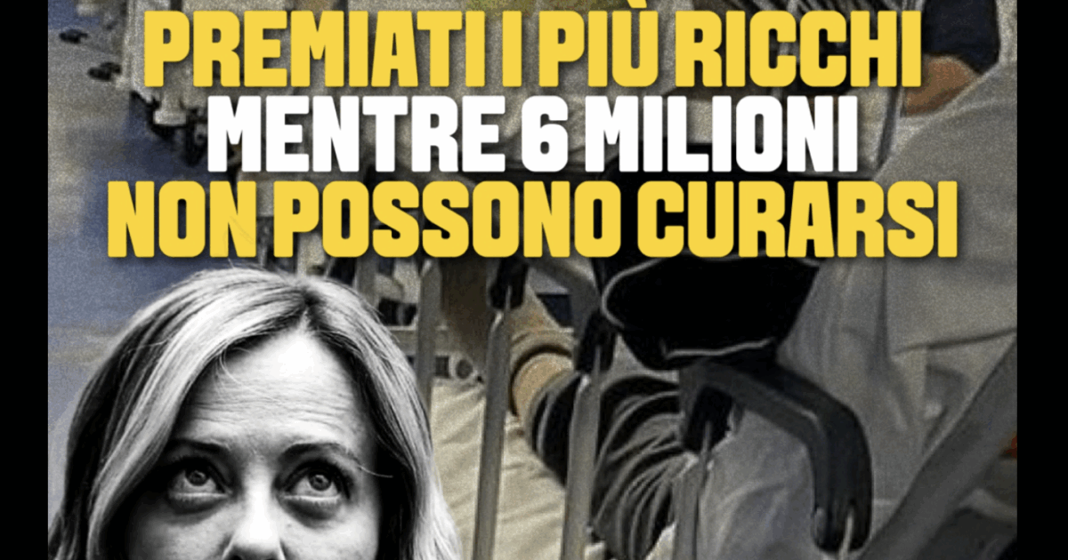 ecco la contromanovra avs sanit224 casa welfare non smetteremo di gridare tax the rich