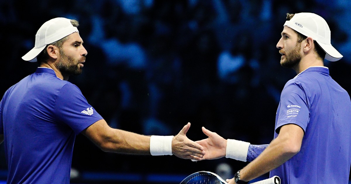 Bolelli e Vavassori si prendono la scena a Torino: selfie, abbracci e vittorie, sono già in semifinale alle Atp Finals