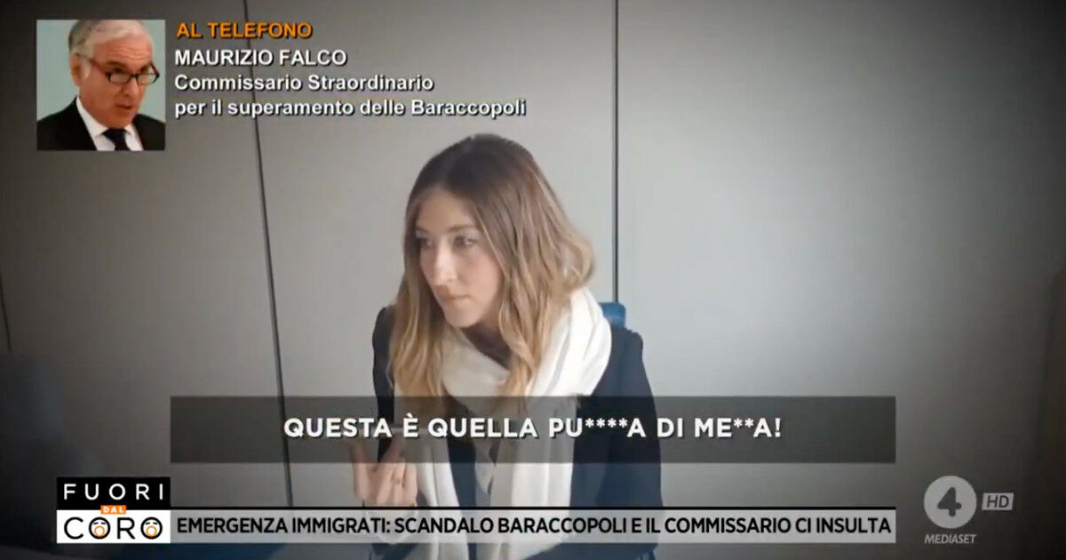 “Put***a di me**a”: il Commissario del governo insulta la giornalista Costanza Tosi a Fuori dal Coro. Floridia (M5S): “Dimissioni immediate”