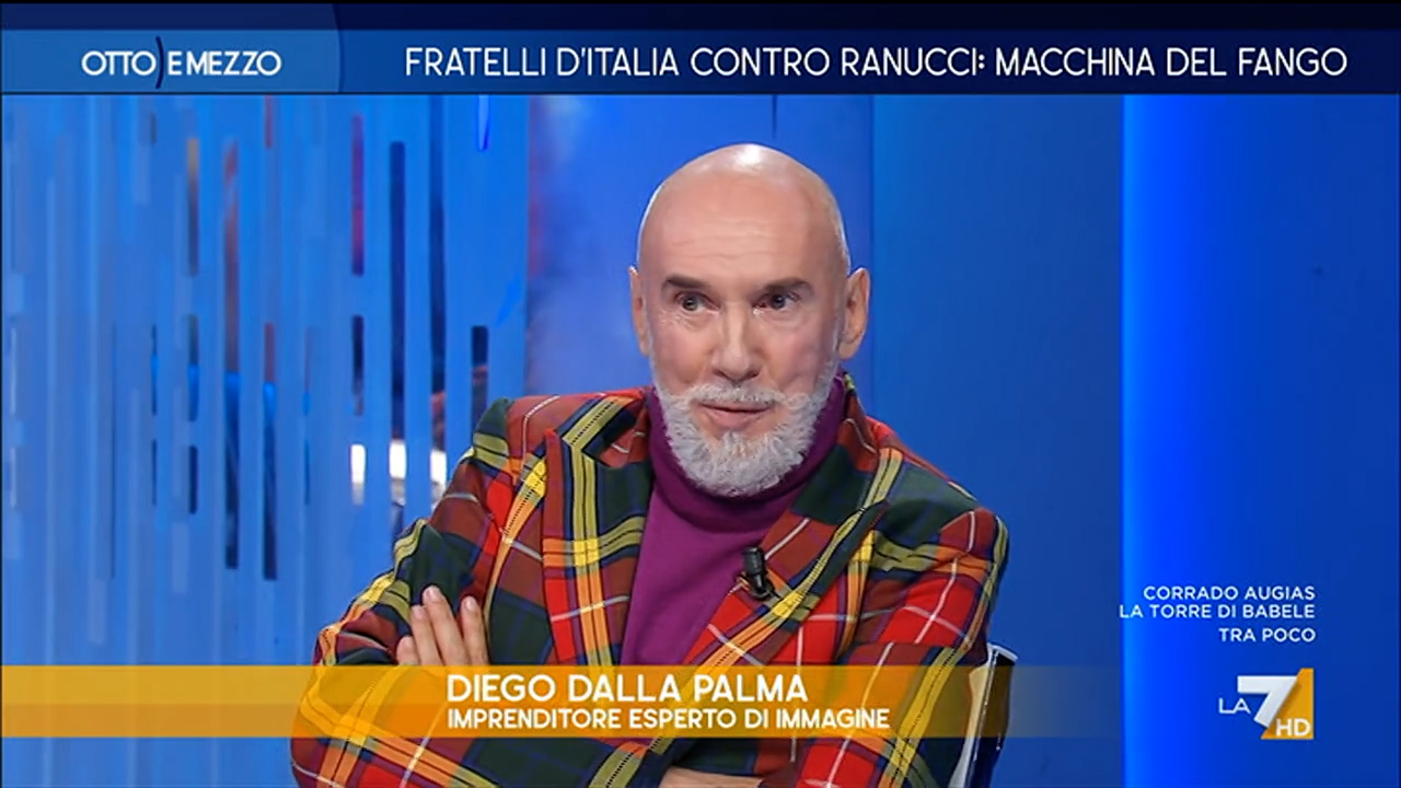 “Vannacci è un concentrato di ego, ha una fisiognomica preoccupante. La morte? Mi affascina, dopo il coma ho ricordato per mesi quel senso di leggerezza”: Diego Dalla Palma senza freni a La7