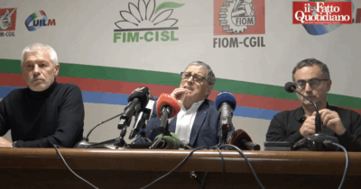 Copertina di Ex Ilva, i sindacati Fim, Fiom e Uilm: “Da Urso un tradimento. Questo è un piano di morte dello stabilimento”