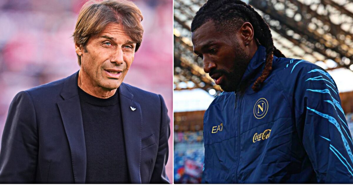 Anguissa si è infortunato, si teme un lungo stop: un nuovo guaio per Conte nel giorno del chiarimento con la squadra