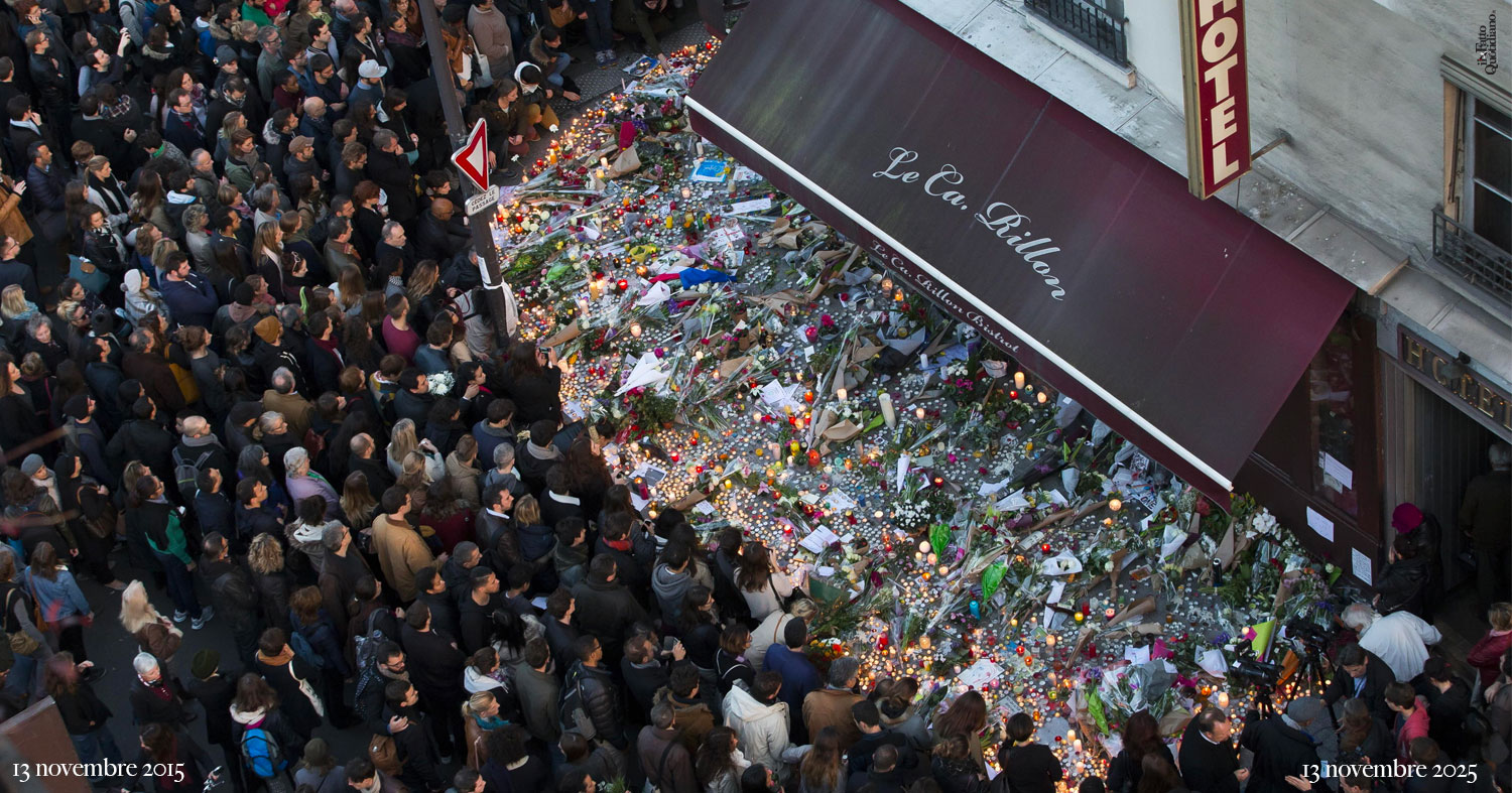 Parigi, 13 novembre: dieci anni dopo. Il racconto dei luoghi degli attentati e la memoria di chi è sopravvissuto – il longform