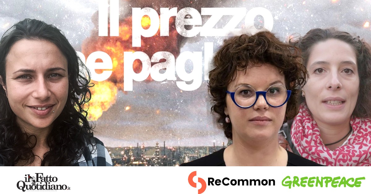 “Il prezzo che paghiamo”, il documentario sul legame tra crisi climatica e industria fossile. La diretta con Greenpeace e ReCommon