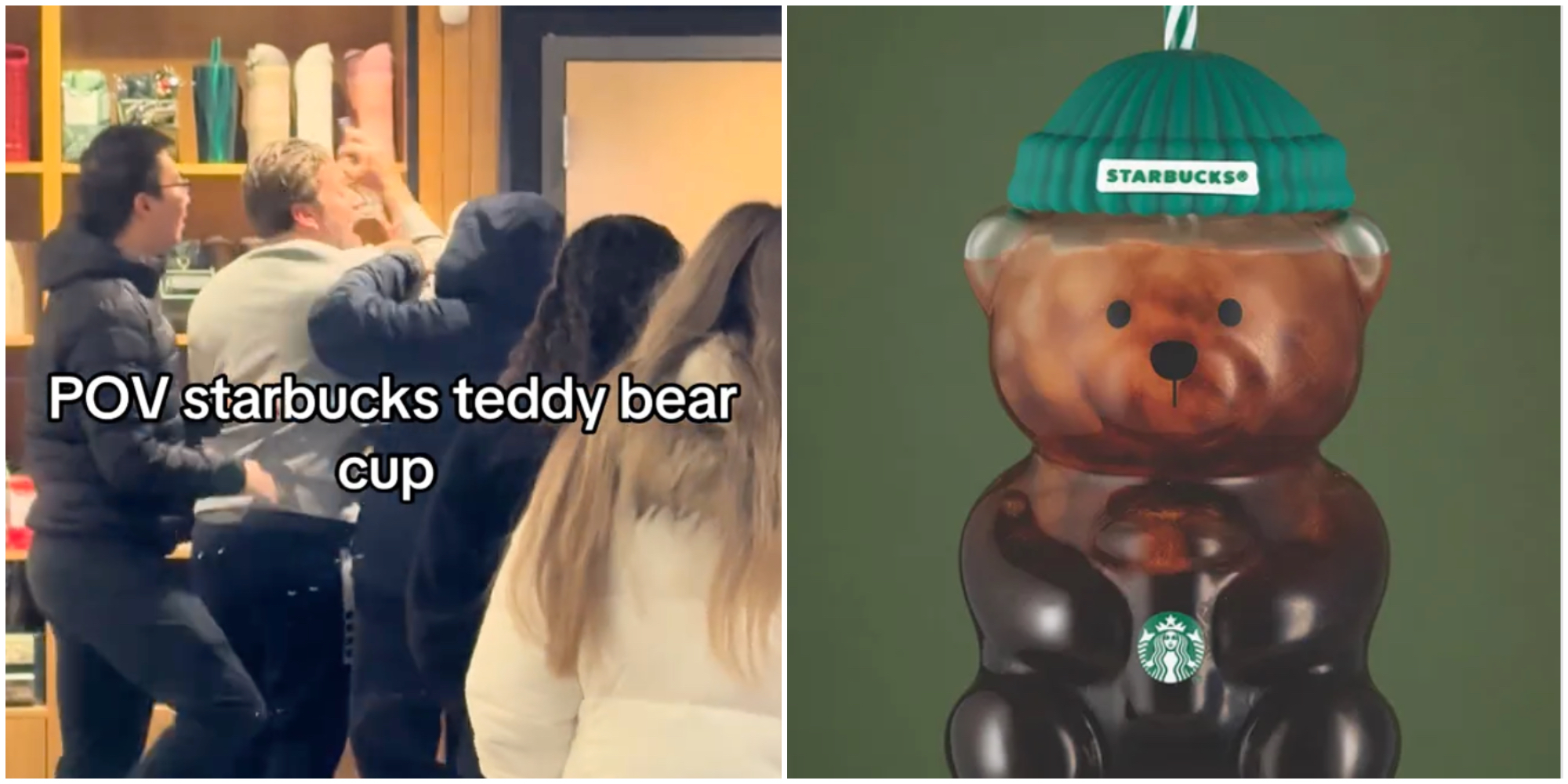 Botte da orbi e code da Starbucks per la nuova tazza natalizia a forma di orso “Bearista”. L’azienda si scusa: “Ha superato oltre ogni nostra aspettativa” – VIDEO Botte da orbi e code da Starbucks per la nuova tazza natalizia a forma di orso “Bearista”. L’azienda si scusa: “Ha superato oltre ogni nostra aspettativa” – VIDEO