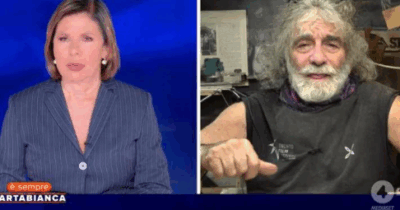 Copertina di “Mi è arrivata una comunicazione dal tribunale. De Laurentiis mi ha chiesto 600 mila euro di danni, andrò in galera e bòn”: così Mauro Corona a È sempre CartaBianca