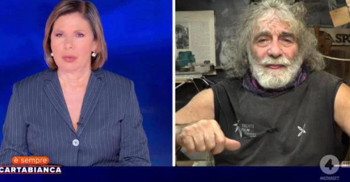 “Mi è arrivata una comunicazione dal tribunale. De Laurentiis mi ha chiesto 600 mila euro di danni, andrò in galera e bòn”: così Mauro Corona a È sempre CartaBianca “Mi è arrivata una comunicazione dal tribunale. De Laurentiis mi ha chiesto 600 mila euro di danni, andrò in galera e bòn”: così Mauro Corona a È sempre CartaBianca