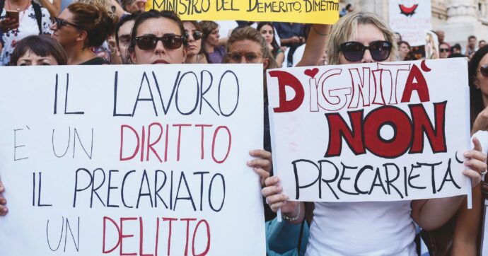Scuola, oggi va in piazza il popolo dei docenti precari: sono 300mila, tra loro pure i “saltuari”