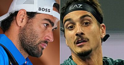 Copertina di Berrettini-Sonego, l’allenamento a Torino con vista Coppa Davis: la presenza di Musetti è in dubbio