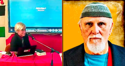 Copertina di Ovadia al convegno di D’Orsi: “Tappare la bocca è fascismo. Calenda e Picierno? Lui uno scappato di casa, lei non la metterei neanche in guardiola”