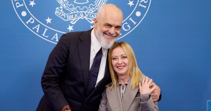 Meloni vede Rama e sfida i pm: “I centri in Albania saranno ok”