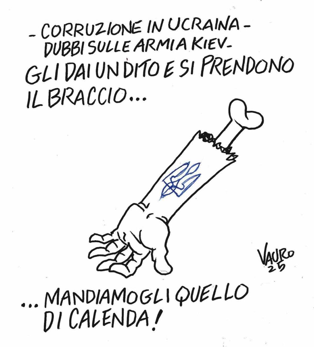 La vignetta di Vauro