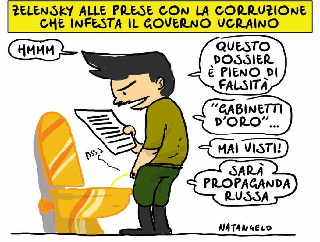 La vignetta di Natangelo