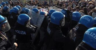 Copertina di Scontri tra polizia e manifestanti al “No Meloni Day” a Bologna: il corteo tenta di arrivare in Fiera – Video