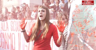 Copertina di “Educazione sessuale? Assurdo chiedere il consenso alle famiglie”: le voci degli studenti al “No Meloni Day” di Roma