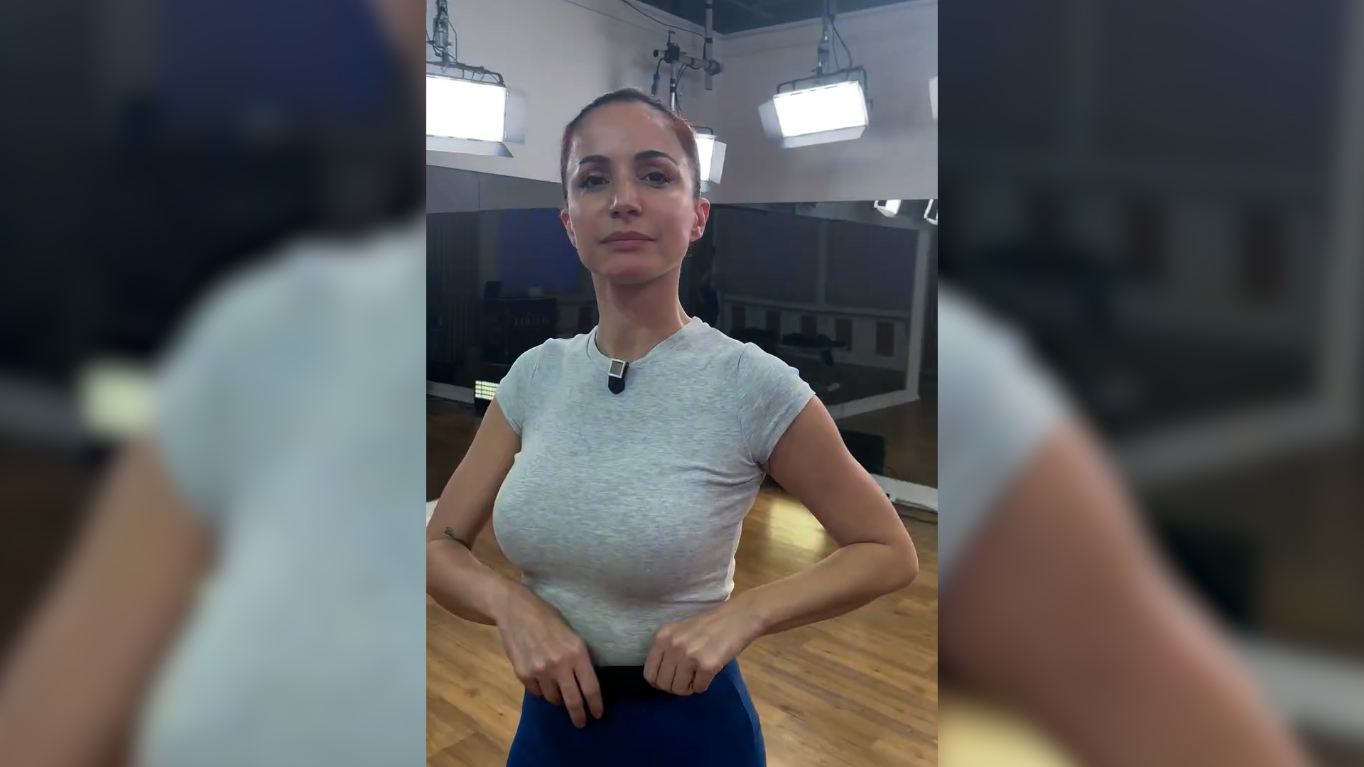 andrea delogu torna sulla pista di ballando con le stelle dopo il lutto il tenero video di nikita perotti alle prove