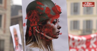 Copertina di “Le nostre scuole cadono a pezzi mentre il governo finanzia il riarmo”. A Milano studenti in piazza per il “No Meloni Day”