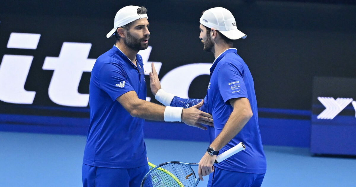 Svanisce sul più bello il sogno di Bolelli e Vavassori: perdono in due set e sono fuori dalle Atp Finals Svanisce sul più bello il sogno di Bolelli e Vavassori: perdono in due set e sono fuori dalle Atp Finals
