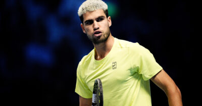 Copertina di Atp Finals, la miglior versione di Alcaraz: sfiderà Sinner in finale. La frase in italiano e la battuta sul pubblico