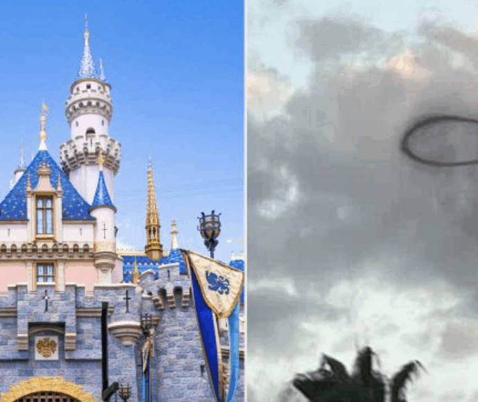 Un anello di fumo sopra Disneyland: “Non si dissolveva e non era uno stormo”. Ora il parco divertimenti spiega di cosa si trattava