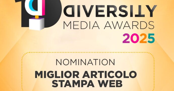 Diversity Media Awards, ilfattoquotidiano.it in finale come “miglior articolo stampa web”