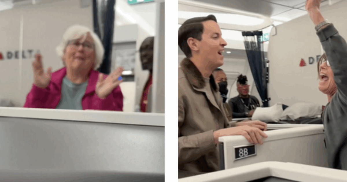 Marito e moglie anziani stanno per partire per il viaggio dei sogni, ma poco prima del decollo perdono i passaporti: viaggio saltato? No, e quello che accade è incredibile