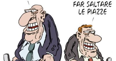 Copertina di La vignetta di Franzaroli