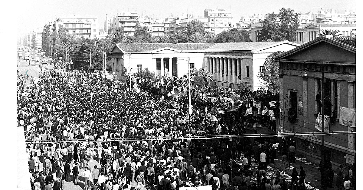 La rivolta di Atene del 17 novembre 1973 ci ricorda che la democrazia va coltivata ogni giorno La rivolta di Atene del 17 novembre 1973 ci ricorda che la democrazia va coltivata ogni giorno