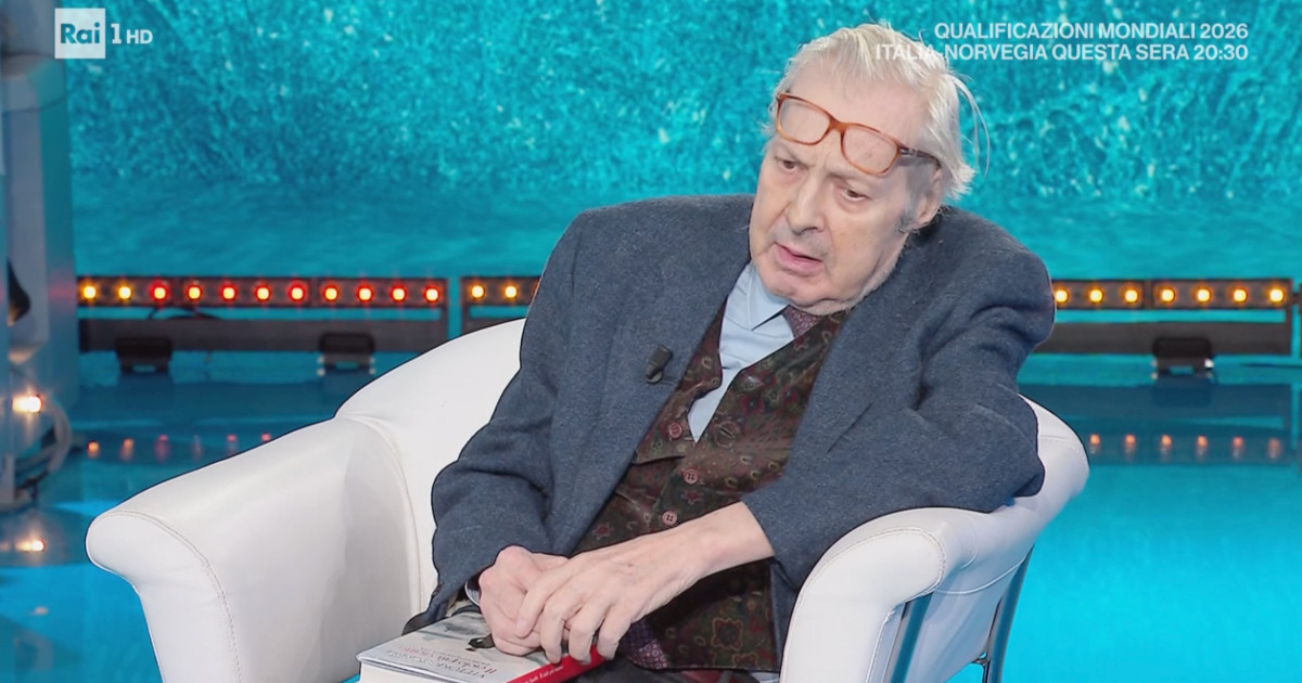 “Mia figlia Evelina poteva venire e non l’ha fatto. Sabrina Colle mi ha dato forza nelle difficoltà, la sposerò a Venezia”: Vittorio Sgarbi a “Domenica In” “Mia figlia Evelina poteva venire e non l’ha fatto. Sabrina Colle mi ha dato forza nelle difficoltà, la sposerò a Venezia”: Vittorio Sgarbi a “Domenica In”