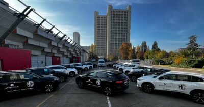 Copertina di MG Motor alla Final 8 di Coppa Davis, una flotta ibrida al servizio del torneo