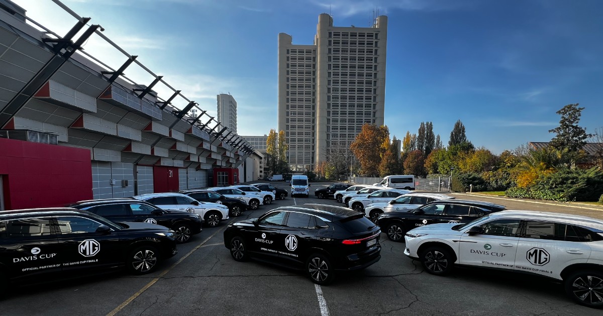 MG Motor alla Final 8 di Coppa Davis, una flotta ibrida al servizio del torneo MG Motor alla Final 8 di Coppa Davis, una flotta ibrida al servizio del torneo