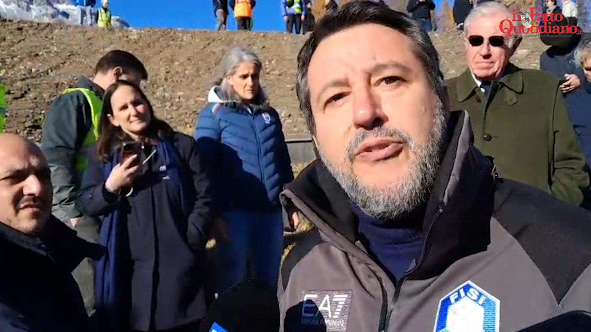 olimpiadi salvini ai giornalisti c8217era chi non voleva i giochi mi spiace per i gufi ma saranno un successo e i costi triplicati un bacione