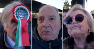 Copertina di Veneto, per i militanti a destra la sfida è tra Lega e Fdi: “Votavo Carroccio, ma di Salvini non c’è da fidarsi”. “Chi vince? Ce la giochiamo”