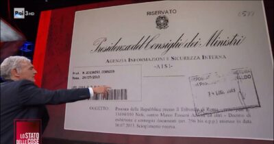 Copertina di Emanuela Orlandi, Massimo Giletti rivela in diretta: “Abbiamo un documento estremamente riservato sullo zio Mario, ma mancano 4 pagine. Chi le ha tolte?”