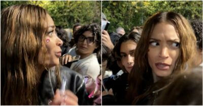 Copertina di “Qualcuno mi sta mettendo un dito nel sedere”: Elodie confusa tra i fan mentre firma gli autografi – Video