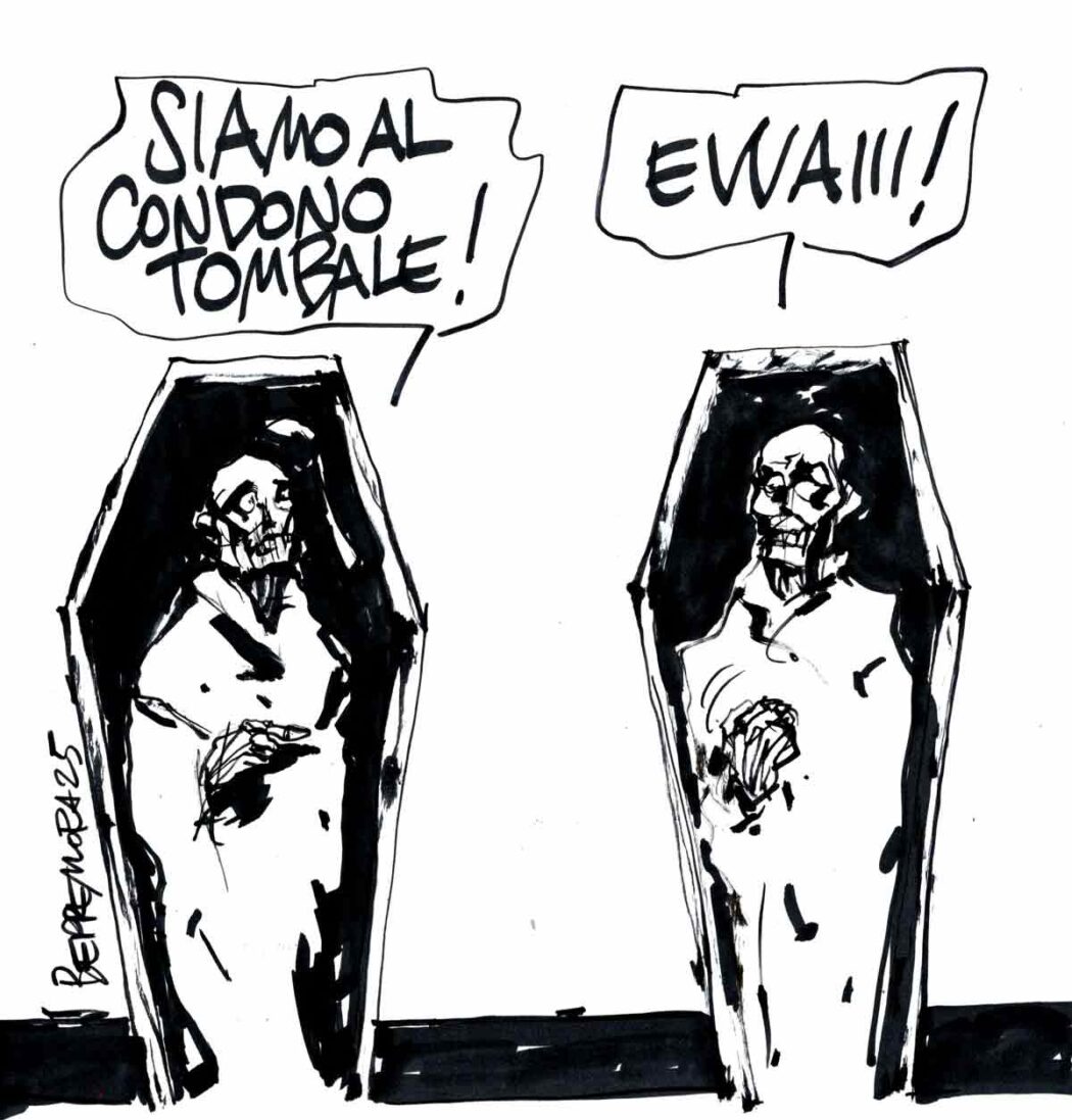 La vignetta di Beppe Mora