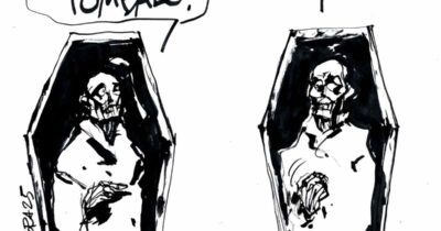 Copertina di La vignetta di Beppe Mora