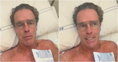Copertina di “Giornata complicata, sono un po’ sbattuto per l’effetto di anestesia e morfina”: il video di Cipollini dal letto d’ospedale