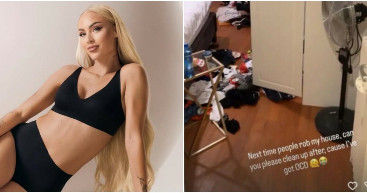 “Ladri, per la prossima volta che venite per favore lasciate la casa pulita. Ho il disturbo ossessivo compulsivo”: Alisha Lehman commenta il furto in casa sui social