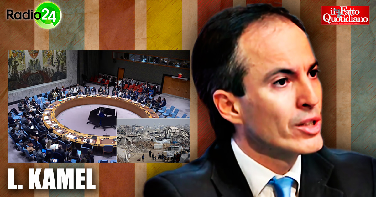 Lo storico Kamel stronca il sì dell’Onu al piano Usa su Gaza: “È un brutto giorno per l’autodeterminazione palestinese”